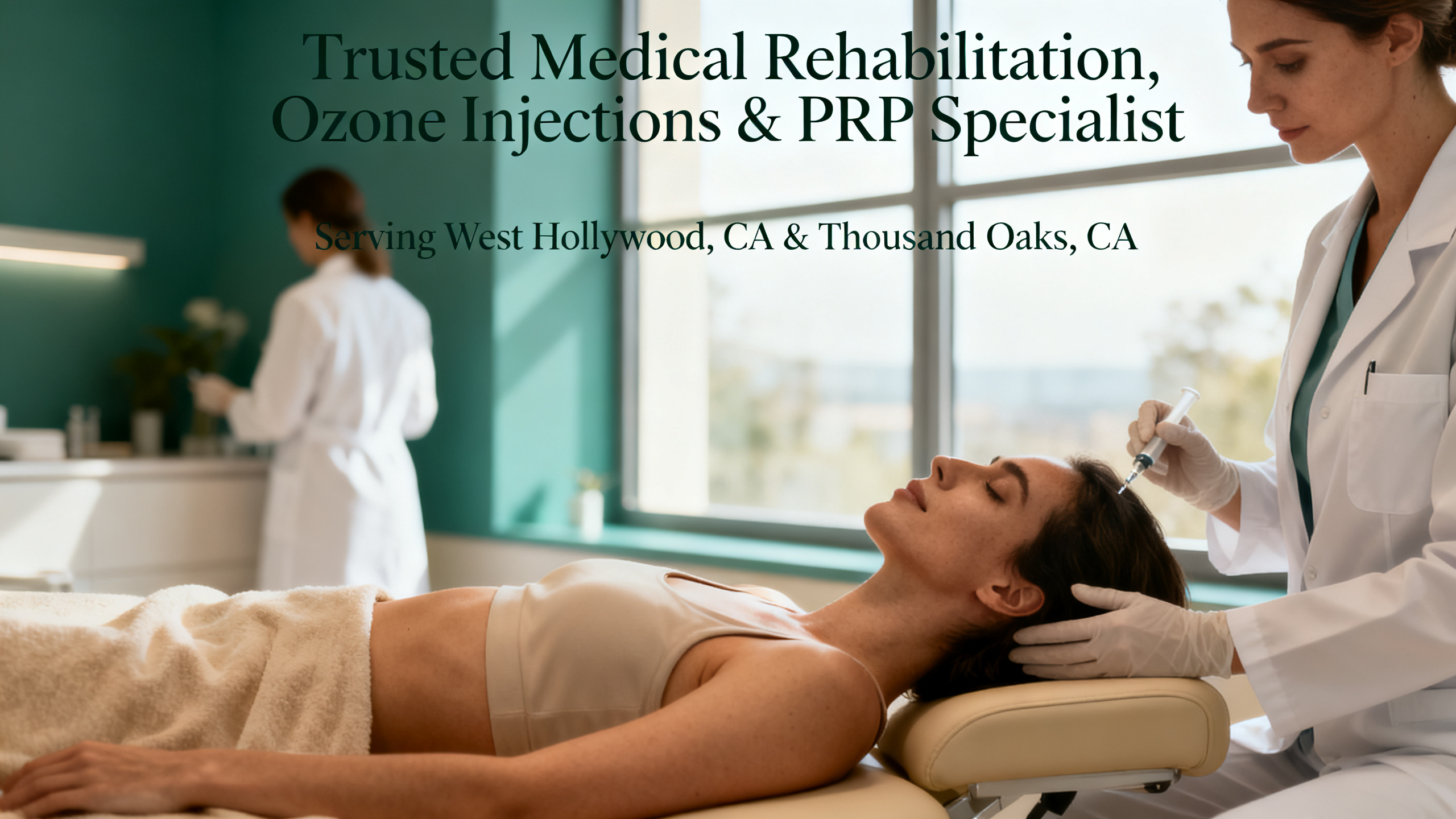 Medical Rehabilitation, Ozone Injections & PRP Specialist - West Hollywood, CA & Thousand Oaks Thousand Oaks, CA: Rehab Wellness: Doctor of Osteopathic Medicine